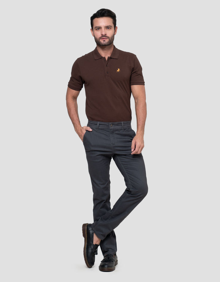 Lois Slim Stretch Fit Celana Chino Hss019Dg Pria