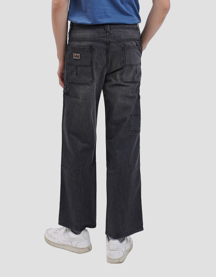 Lois  CRG137P Celana Cargo Jeans Pria
