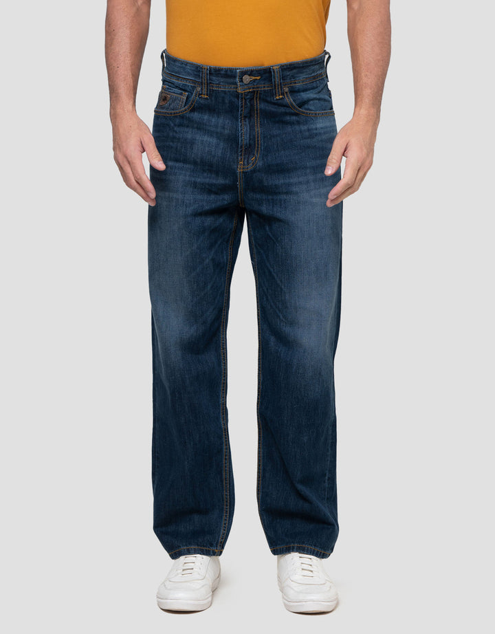 Lois Relaxed Celana Denim Crf132C Pria