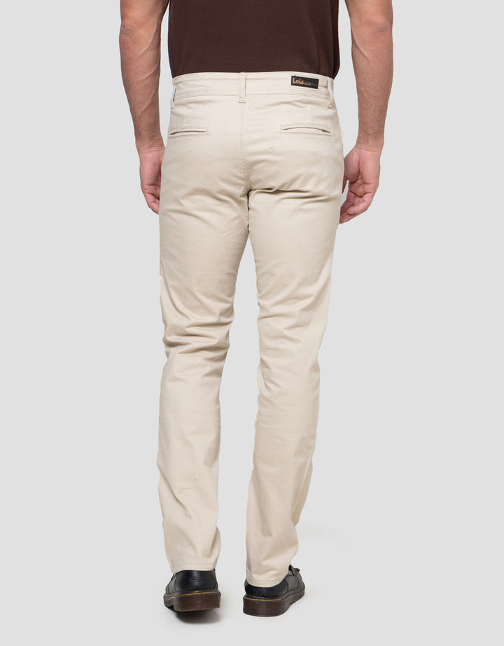 Lois Slim Stretch Fit Celana Chino Hss019Cr Pria