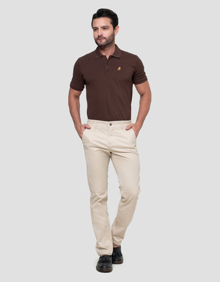 Lois Slim Stretch Fit Celana Chino Hss019Cr Pria