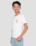 Disney Print Stitch Bali Ocean Kaos Anak Laki-laki