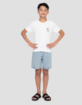 Disney Print Stitch Bali Ocean Kaos Anak Laki-laki