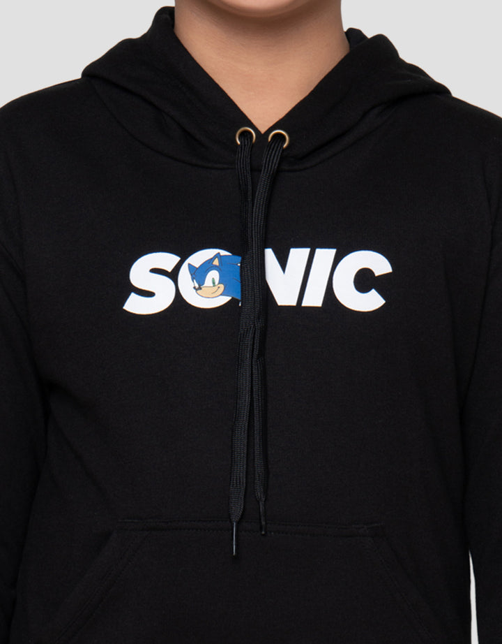 Character Sonics Sweater Hoodie Anak Laki-Laki