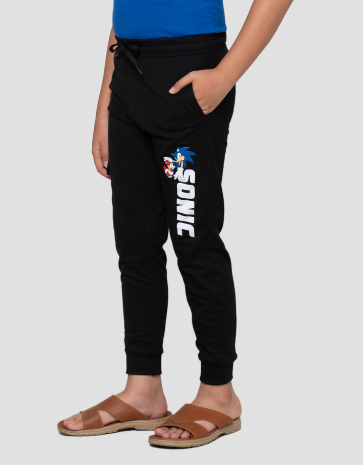 Character Sonics Cargo Sebelah Jogger Anak Laki-Laki