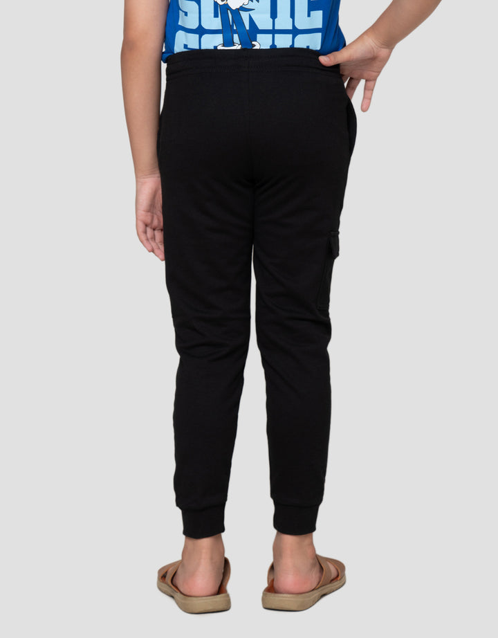 Character Sonics Cargo Sebelah Jogger Anak Laki-Laki
