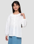 Nevada Double Collar Kemeja Anak Perempuan