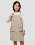Suko Overall Jumper Dress Anak Perempuan