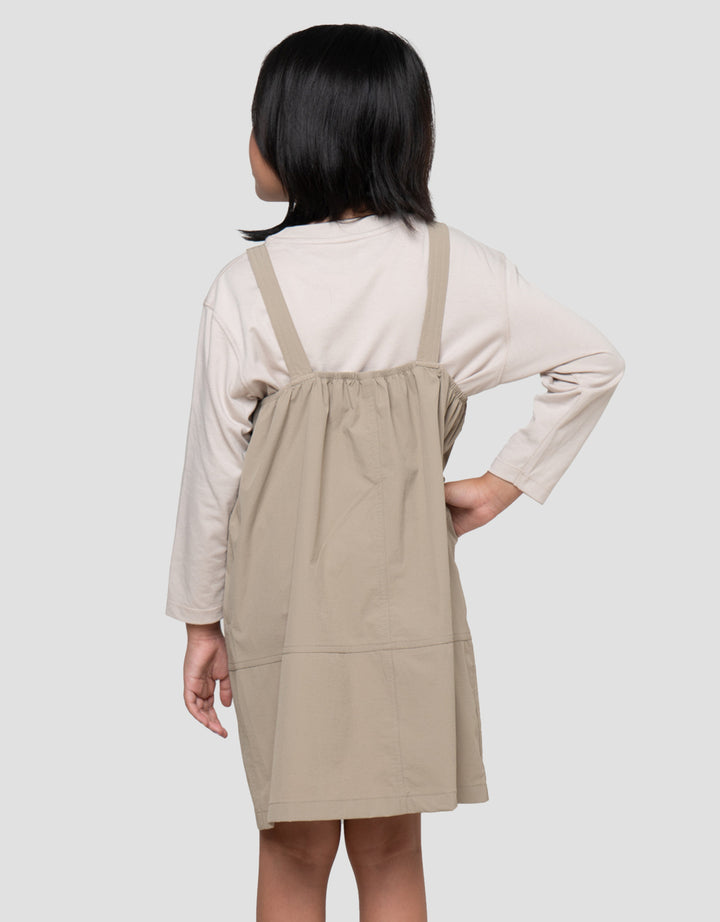 Suko Overall Jumper Dress Anak Perempuan