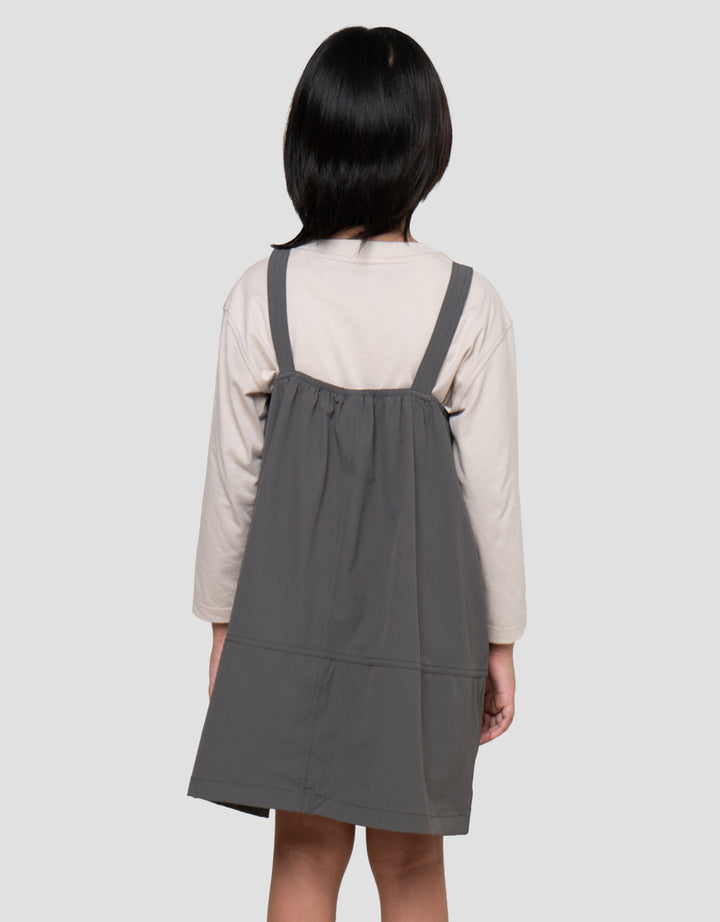 Suko Overall Jumper Dress Anak Perempuan