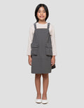 Suko Overall Jumper Dress Anak Perempuan