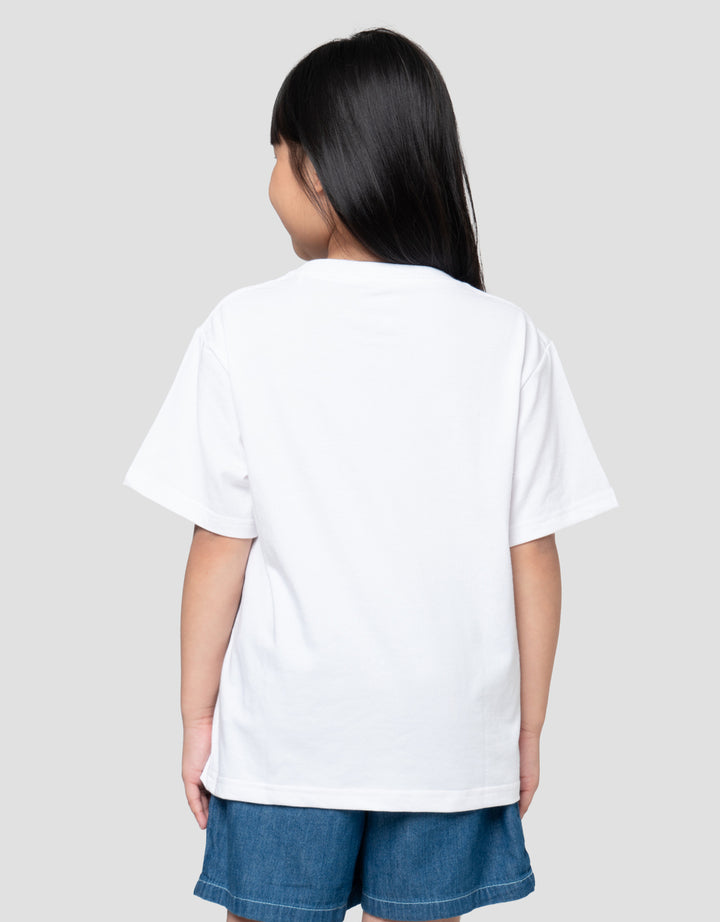 Suko Graphic Kerah Bulat Kaos Anak Perempuan