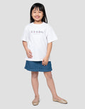 Suko Graphic Kerah Bulat Kaos Anak Perempuan