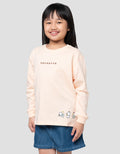 Suko Graphic Lengan Panjang Kaos Anak Perempuan