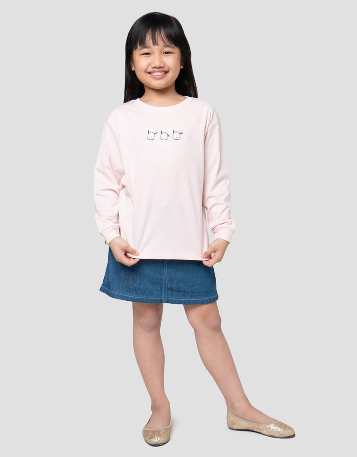 Suko Graphic Casual Kaos Anak Perempuan