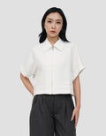 CONNEXION SLIM FIT CROPPED JAKET WANITA