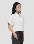 CONNEXION SLIM FIT CROPPED JAKET WANITA