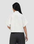 CONNEXION SLIM FIT CROPPED JAKET WANITA