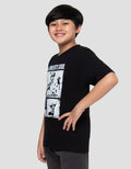 Nevada Print Anime Soccerball Print Kaos Anak Laki-laki