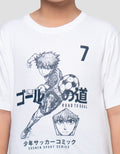 Nevada Print Anime Soccerball Road To Goal Print Kaos Anak Laki-laki