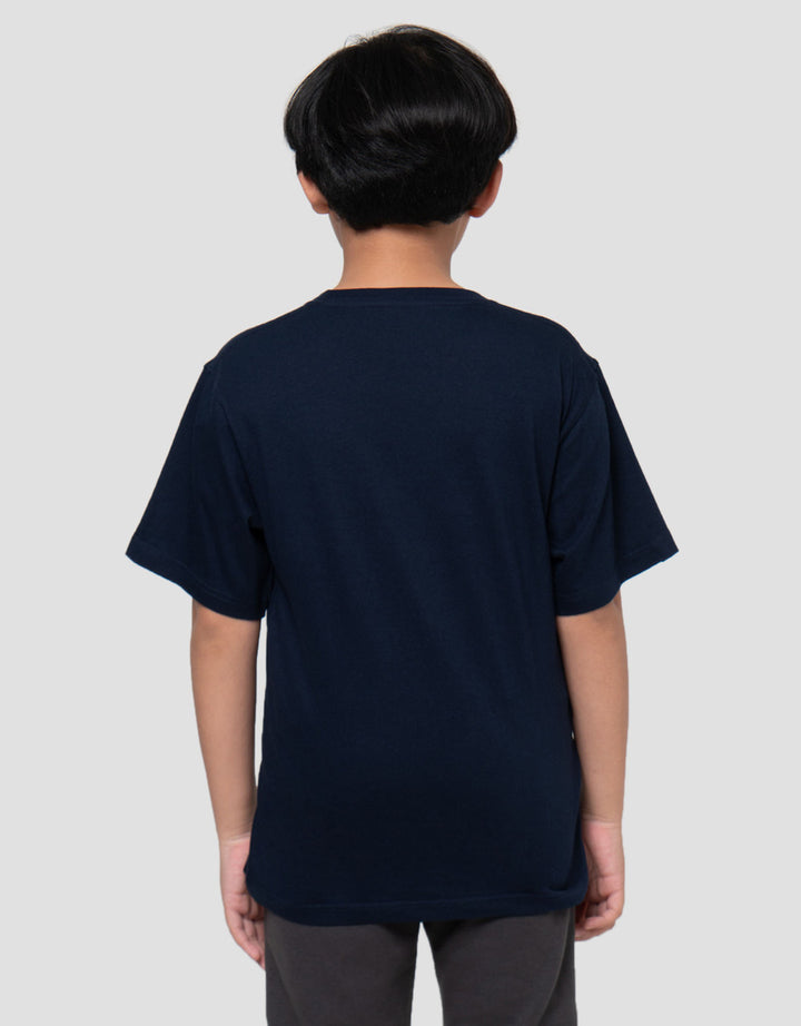 Nevada Print Anime Soccerball Power Mode Print Kaos Anak Laki-laki