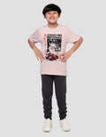 Nevada Print Anime Speed Power Print Kaos Anak Laki-laki