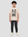 Nevada Print Anime Speed Racing Print Kaos Anak Laki-laki
