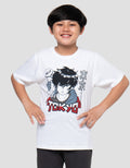 Nevada Print Anime Character Tokyo Print Kaos Anak Laki-laki