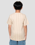 Nevada Full Print Pinstripe With Patch Kaos Anak Laki-Laki