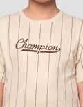 Nevada Full Print Pinstripe With Patch Kaos Anak Laki-Laki