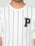 Nevada Full Print Pinstripe With Patch Kaos Anak Laki-Laki