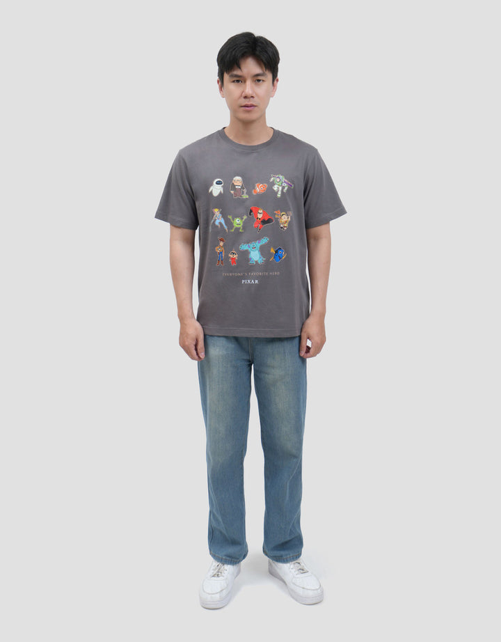 Disney Karakter Pixar Kaos Pria