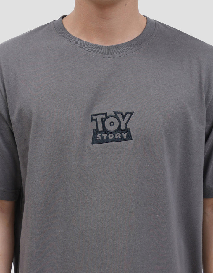 Disney Toy Story Head Backprint Kaos Pria