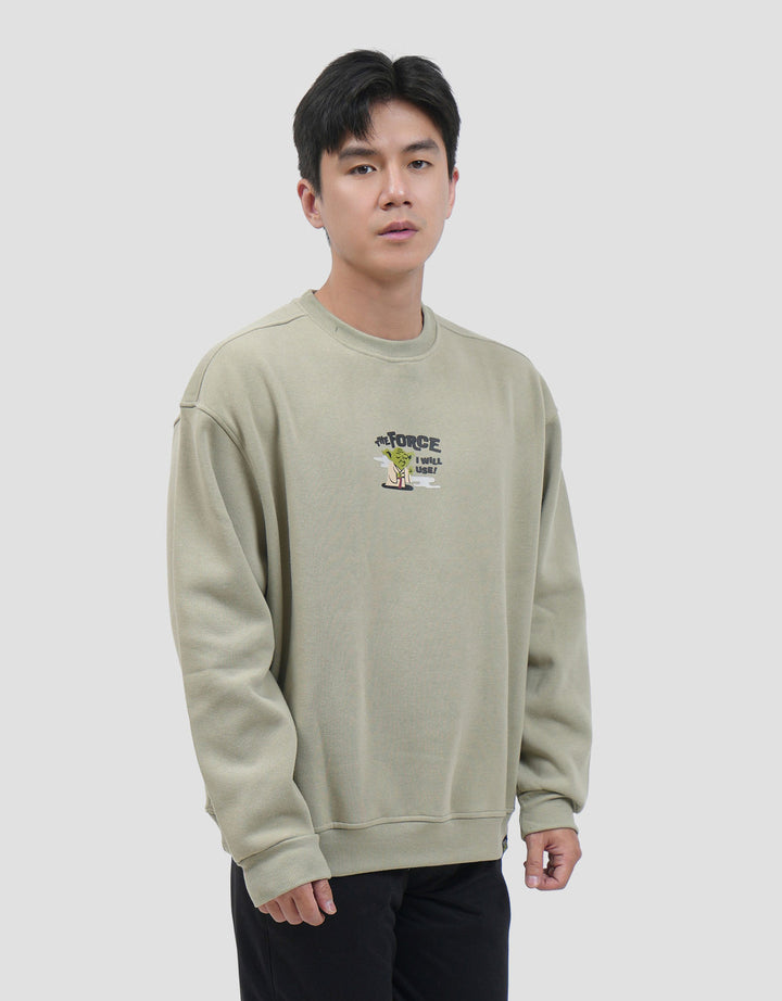 Star Wars Boxy Star Wars Doodle Sweater Pria