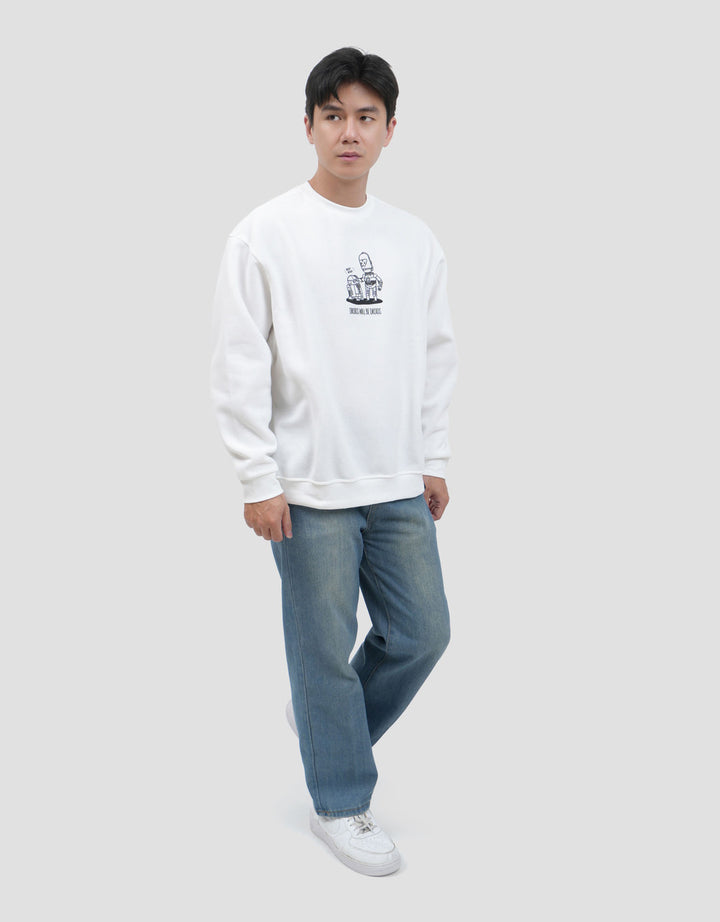 Star Wars Hoodie Star Wars Doodle Droids Sweater Pria