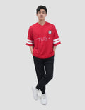 Marvel Varsity Iron Man 63 Performance Kaos Oversize Pria
