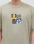 Star Wars Doodle Darth Vader Backprint Kaos Pria