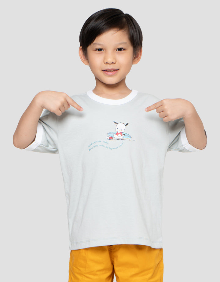 Suko Graphic Ringer Kerah Bulat Kaos Anak Laki-Laki