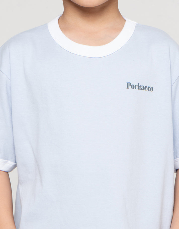 Suko Graphic Ringer Lengan Pendek Kaos Anak Laki-Laki