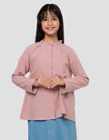 Nevada Kerah Ruffle Masrufcoll Blouse Anak Perempuan