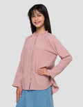 Nevada Kerah Ruffle Masrufcoll Blouse Anak Perempuan