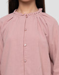 Nevada Kerah Ruffle Masrufcoll Blouse Anak Perempuan