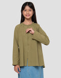 Nevada Kerah Ruffle Masrufcoll Blouse Anak Perempuan