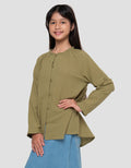 Nevada Kerah Ruffle Masrufcoll Blouse Anak Perempuan
