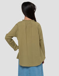 Nevada Kerah Ruffle Masrufcoll Blouse Anak Perempuan