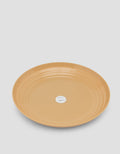 MxM Green Leaf Plate Piring Bulat Lucent 26.8 X 3.8 cm