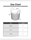 MxM Green Leaf Storage Ayaori Mini Basket (775) Bsaya-3