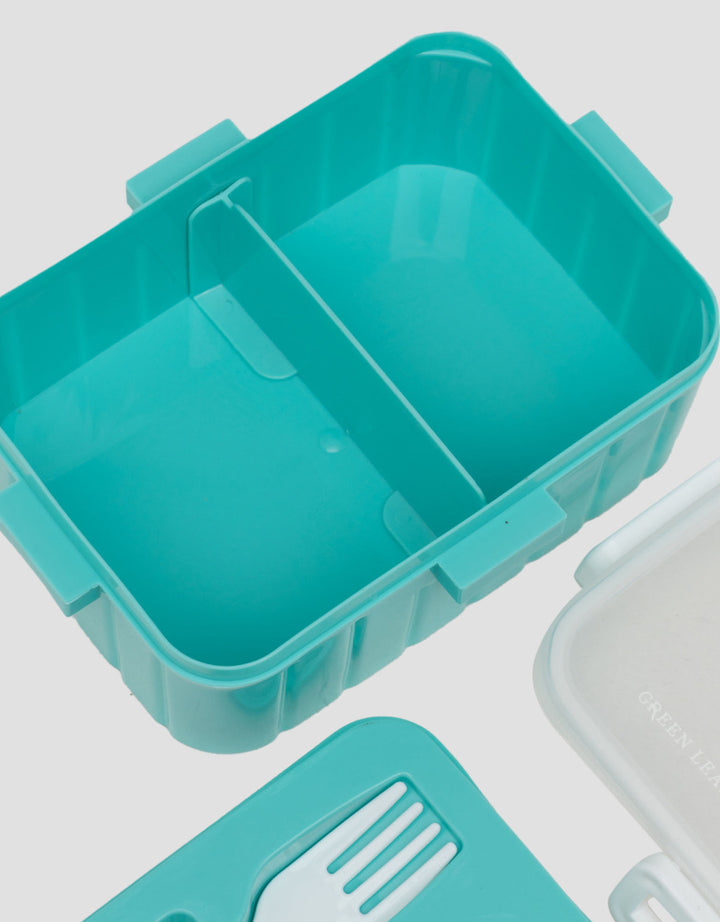 MxM Green Leaf Lunch Box Mybento Lunch Box (7388)