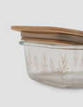 MxM Homeco Square Container With Bamboo Lid 310 ml
