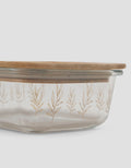 MxM Homeco Square Container With Bamboo Lid 310 ml